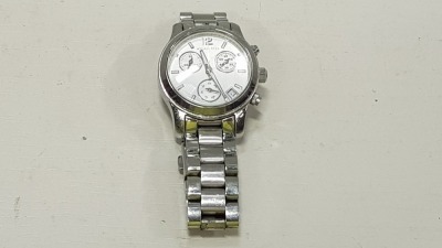 1 X MICHAEL KORS LADIES CHRONOGRAPH WATCH - PLEASE NOTE REQUIRES NEW BATTERY