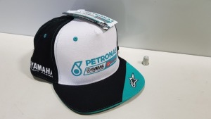 50 X BRAND NEW OFFICIAL PETRONASE YAMAHA RACING MERCHANDISE SPONSORED HAT