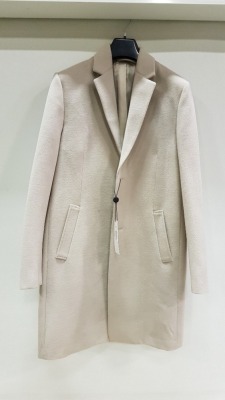 11 X BRAND NEW TOPSHOP CREAM BUTTONED COATS SIZE XS AND XXS