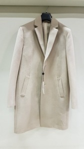 10 X BRAND NEW TOPSHOP CREAM BUTTONED COATS SIZE XXS