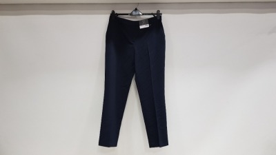 20 X BRAND NEW DOROTHY PERKINS NAVY SLIM TROUSERS IN SIZE 10, 12 AND 14 RRP £20.00 (TOTAL RRP £400.00) (PICK LOOSE)