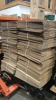 APPROX 480 X BRAND NEW CARDBOARD BOXES ON A FULL PALLET - ASSEMBLED SIZE PER BOX - 42 X 34 X 18 CM - 32 PACKS OF 15 - 2