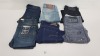 6 X PAIRS OF BRAND NEW G-STAR RAW JEANS IN VARIOUS STYLES & COLOURS IE. LIGHT BLUE, DARK BLUE, GREY AND BLACK - RRP £480 - SIZE 26