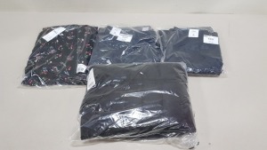 20 X BRAND NEW MIXED CLOTHING LOT CONTAINING BURTON MENSWEAR SLIM FIT TROUSERS, BURTON MENSWEAR SHIRTS, BURTON MENSWEAR JEANS, BURTON MENSWEAR PUFFER COAT AND A DOROTHY PERKINS SCARF ETC