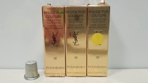 15 X BRAND NEW YVES SAINT LAURENT ROUGE PUR COUTURE PURE COLOUR SATINY RADIANCE
