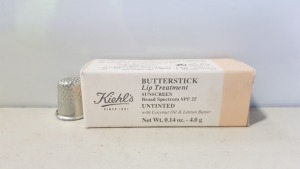25 X BRAND NEW KIEHL'S BUTTERSTICK LIP TREATMENT SUNSCREEN (4G) - PICK LOOSE