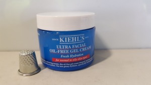 17 X BRAND NEW KIEHLS ULTRA FACIAL OIL-FREE GEL CREAM (50ml)