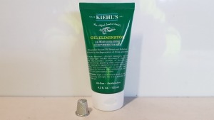 23 X BRAND NEW KIEHLS OIL ELIMINATOR 24-HOUR ANTI-SHINE MOISTURISER FOR MEN - 125ML - IN ONE BOX