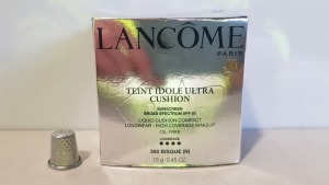 17 X BRAND NEW LANCOME PARIS TEINT IDOLE ULTRA CUSHION LIQUID COMPACT LONGWEAR - HIGH COVERAGE MAKEUP - OIL FREE (13G)