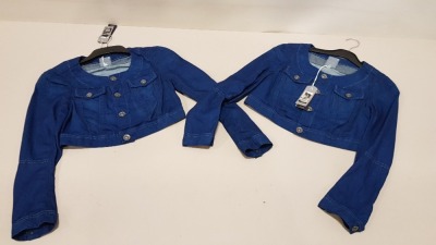 6 X BRAND NEW G STAR BLUE BUTTONED JACKETS SIZE XS