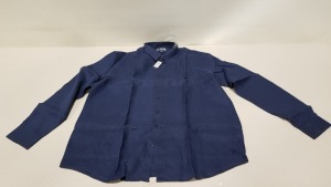 4 X BRAND NEW VILEBREQUIN BLUE MARINE SHIRTS SIZE XXXL RRP £175.00 (TOTAL RRP £700.00)