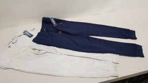 7 X BRAND NEW TRUE RELIGION GREY JOGGING BOTTOMS IN VARIOUS SIZES (PLEASE NOTE SOME CUFFS ARE DIRTY)