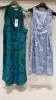 6 PIECE MIXED CLOTHING LOT CONTAINING WINSER LONDON TROUSERS SIZE 16, FAZE 8 DRESS SIZE 16, HUGO BOSS WAISTCOAT, CATH KIDSTON DRESS SIZE 18, MARIE CLAIRE BOTTOMS SIZE 12 AND A STUDIO 8 DRESS SIZE 24