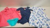 6 PIECE MIXED CLOTHING LOT CONTAINING CATH KIDSTON JACKET SIZE 16, SEA FOLLY BIKINI BOTTOMS SIZE 8, AEROPOSTALE TOP SIZE LARGE, KATH KIDSTON DRESS SIZE 12,JAMES LAKELAND KATHTAN SIZE 1 AND A TOMMY HILFIGER DRESS SIZE 12