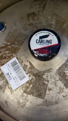 100 LITRE BARREL OF CARLING LAGER (BB 21/12/21)