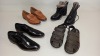 9 PIECE MIXED SHOE LOT CONTAINING DUNE LONDON LOAFERS, DUNE LONDON SHOES, ROCKPORT SANDALS AND ROCKPORT SHOES ETC