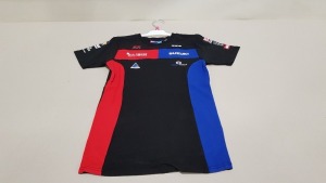 16 X BRAND NEW SUZUKI OFFICIAL TEAM MERCHANDISE SPONSORED POLO SHIRTS SIZE M, S AND XS