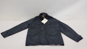 2 X BRAND NEW BARBOUR BLACK JACKETS SIZE MEDIUM