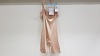 20 X BRAND NEW SPANX OPEN BUST MID THIGH BODY SHAPER IN NUDE SIZE MEDIUM