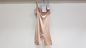 20 X BRAND NEW SPANX OPEN BUST MID THIGH BODY SHAPER IN NUDE SIZE MEDIUM