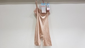 20 X BRAND NEW SPANX OPEN BUST MID THIGH BODY SHAPER IN NUDE SIZE SMALL