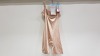 20 X BRAND NEW SPANX OPEN BUST MID THIGH BODY SHAPER IN NUDE SIZE SMALL