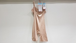 20 X BRAND NEW SPANX OPEN BUST MID THIGH BODY SHAPER IN NUDE SIZE SMALL