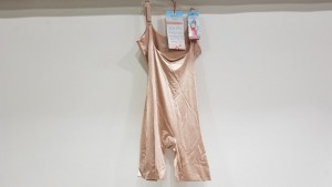 20 X BRAND NEW SPANX OPEN BUST MID THIGH BODY SHAPER IN NUDE SIZE SMALL