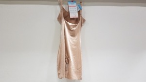 20 X BRAND NEW SPANX OPEN BUST MID THIGH BODY SHAPER IN NUDE SIZE SMALL