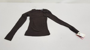 29 X BRAND NEW SPANX LONG SLEEVED BITTERSWEET SHAPERS IN SIZE SMALL