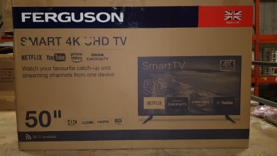 FERGUSON SMRT 4K UHD TV 50INCH