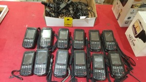 23 X HONEYWELL RUGGED PHONES, VARIOUS CHARGER CRADLES - CONSIDER FOR SPARES