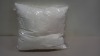 10 X BRAND NEW NIMBUS EMPORIUM WHITE HUNGARIAN GOOSE DOWN LUXURIOUS PILLOWS SIZE 65 X 65CM - IN 2 BOXES