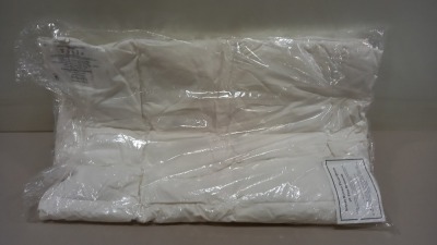 20 X NIMBUS EMPORIUM NEW WHITE GOOSE DOWN LUXURIOUS NATURAL DUVETS 120 X 140CM