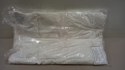 20 X NIMBUS EMPORIUM NEW WHITE GOOSE DOWN LUXURIOUS NATURAL DUVETS 120 X 140CM