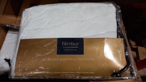 10 X LUXURIOUS MATRESS PROTECTOR 100%COTTON 200 X 200CM