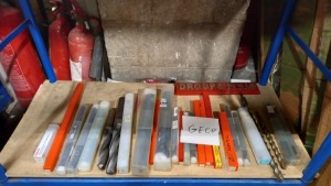 25 X DRILL INSERTS VARIOUS SIZES, MOSTLY LARGE