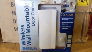 24 X DESA WIRELESS WALL MOUNT DOOR CHIME BRAND NEW