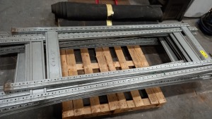 25 X METAL RACKING 2.2 METRE HIGH, 70CM DEEP, 130CM WIDE WITH 21 SHELVES,