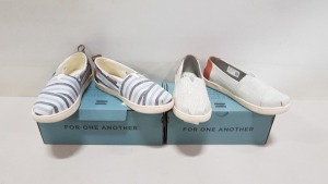 9 X BRAND NEW TOMS FOOTWEAR IN VARIOUS CHILDREN'S STYLES AND SIZES