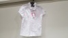 110 X BRAND NEW F&F 2 PACK OF EASY IRON GIRLS WHITE SHIRTS IN SIZE 9-10 YEARS RRP £6.00 (TOTAL RRP £660.00)