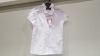 110 X BRAND NEW F&F 2 PACK OF EASY IRON GIRLS WHITE SHIRTS IN SIZE 9-10 YEARS RRP £6.00 (TOTAL RRP £660.00)