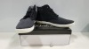 12 X BRAND NEW BELIDE BLACK HIGH TOP SHOES IN SIZES 40, 41, 42, 43 ,44 AND 45