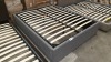 1 X GREY DOUBLE BED
