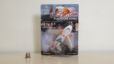 48 XFLY ASIA FUN PLANE SONIC (PPFP246BL) RRP £19 - IN ONE BOX