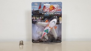 48 XFLY ASIA FUN PLANE SONIC (PPFP246BL) RRP £19 - IN ONE BOX