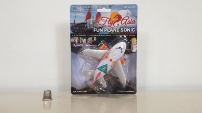 48 XFLY ASIA FUN PLANE SONIC (PPFP246BL) RRP £19 - IN ONE BOX