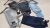 5 X PAIRS OF BRAND NEW G-STAR RAW JEANS IN VARIOUS STYLES & COLOURS IE. LIGHT BLUE, DARK BLUE AND GREY ETC - RRP £400 - SIZE 32
