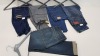 5 X PAIRS OF BRAND NEW G-STAR RAW JEANS IN VARIOUS STYLES & COLOURS IE. LIGHT BLUE, DARK BLUE AND GREY ETC - RRP £400 - SIZE 26