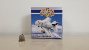 96 X FUN PLANE 2 SPEED ACTION WITH LED LIGHTS IN 1 BOX (PPFP35) RRP £19